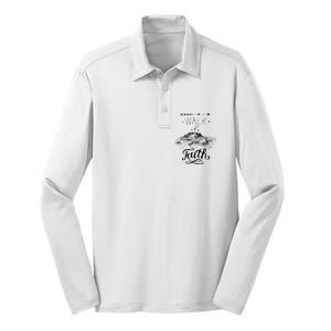 Walk By Faith Silk Touch Performance Long Sleeve Polo