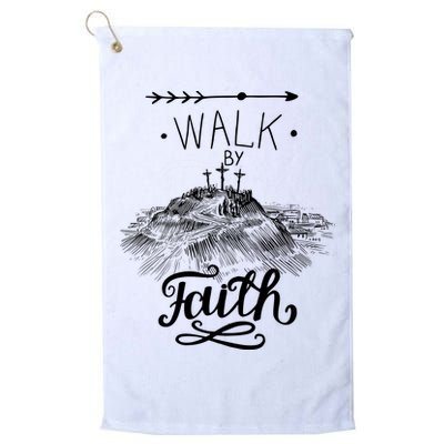 Walk By Faith Golf Towel