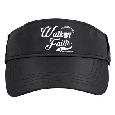 Walk By Faith And Not By Sight Adult Drive Performance Visor