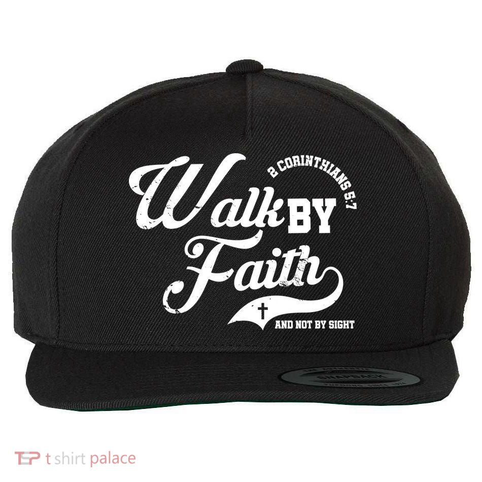 Walk By Faith And Not By Sight Wool Snapback Cap