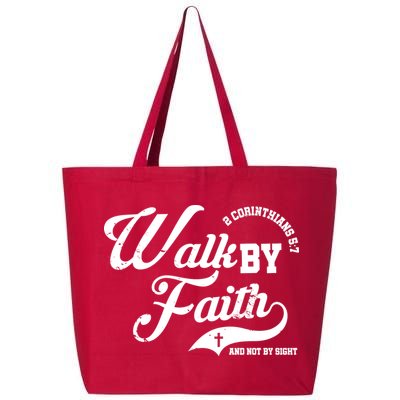 Walk By Faith And Not By Sight 25L Jumbo Tote