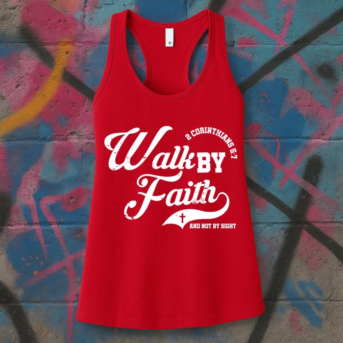 Walk By Faith And Not By Sight Womens Tank Top