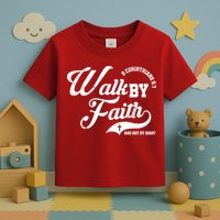 Walk By Faith And Not By Sight Toddler T-Shirt