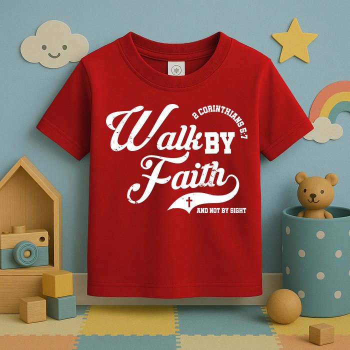 Walk By Faith And Not By Sight Toddler T-Shirt