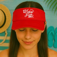 Walk By Faith And Not By Sight Visor