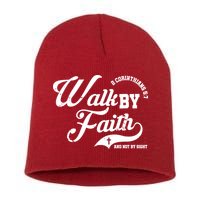 Walk By Faith And Not By Sight Short Acrylic Beanie