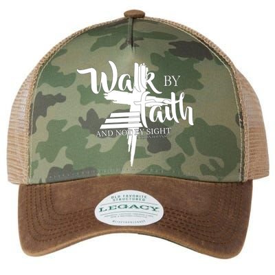 Walk By Faith Not By Sight Legacy Tie Dye Trucker Hat