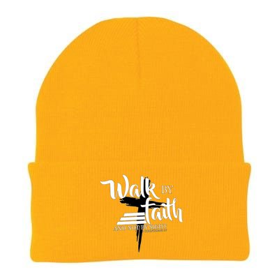 Walk By Faith Not By Sight Knit Cap Winter Beanie