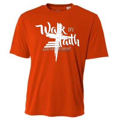 Walk By Faith Not By Sight Cooling Performance Crew T-Shirt