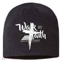 Walk By Faith Not By Sight Sustainable Beanie