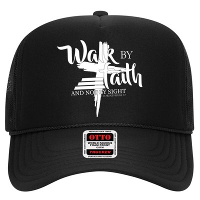 Walk By Faith Not By Sight Trucker Hat
