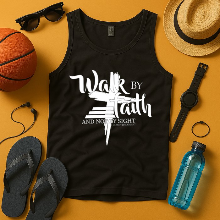 Walk By Faith Not By Sight Tank Top