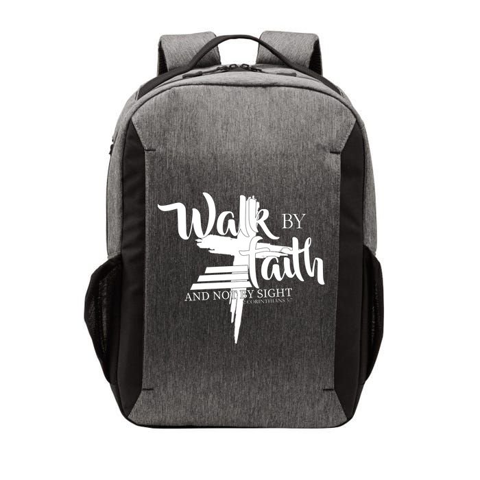 Walk By Faith Not By Sight Vector Backpack