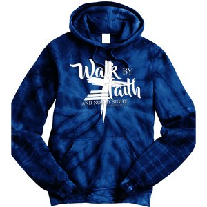 Walk By Faith Not By Sight Tie Dye Hoodie