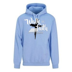 Walk By Faith Not By Sight Unisex Surf Hoodie