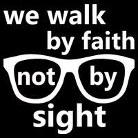 Walk By Faith Not By Sight Christian Crop Top