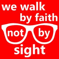 Walk By Faith Not By Sight Christian Full-Length Apron With Pockets