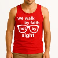 Walk By Faith Not By Sight Christian Tank Top