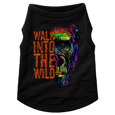 Walk Into The Wild Colorful Gorilla Doggie Tank