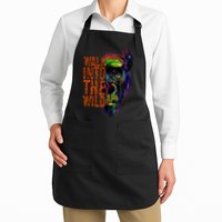 Walk Into The Wild Colorful Gorilla Apron