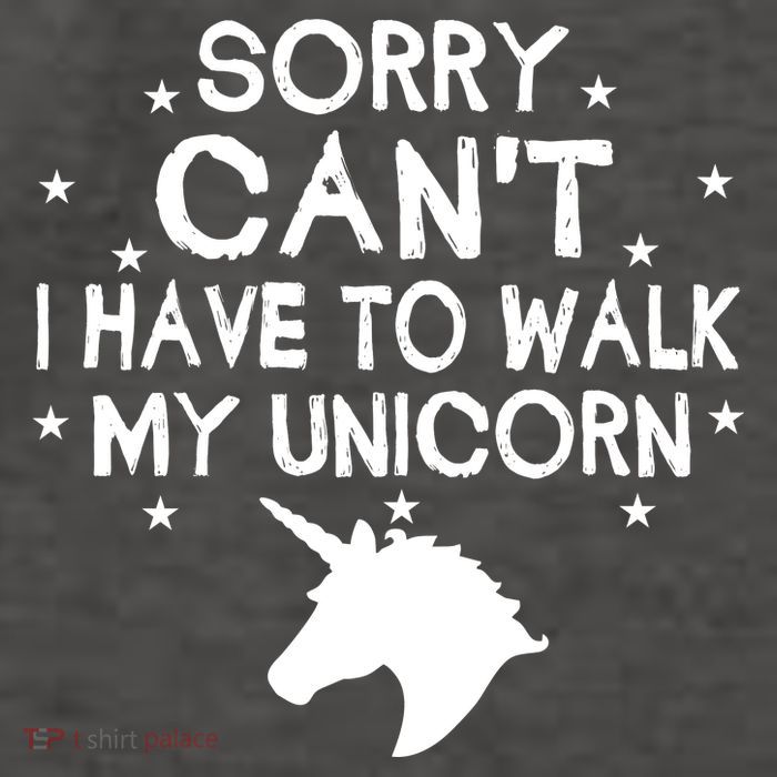 Walk My Unicorn  Vector Backpack