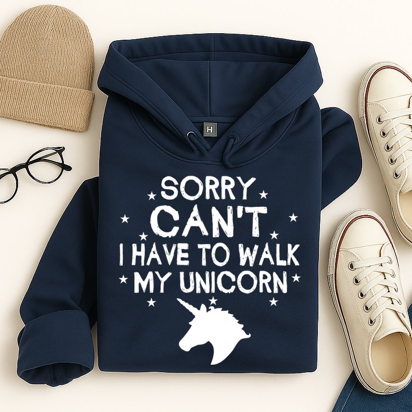 Walk My Unicorn  Hoodie