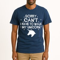 Walk My Unicorn  Tall T-Shirt