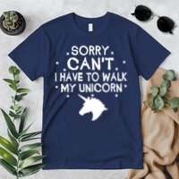 Walk My Unicorn  Premium T-Shirt