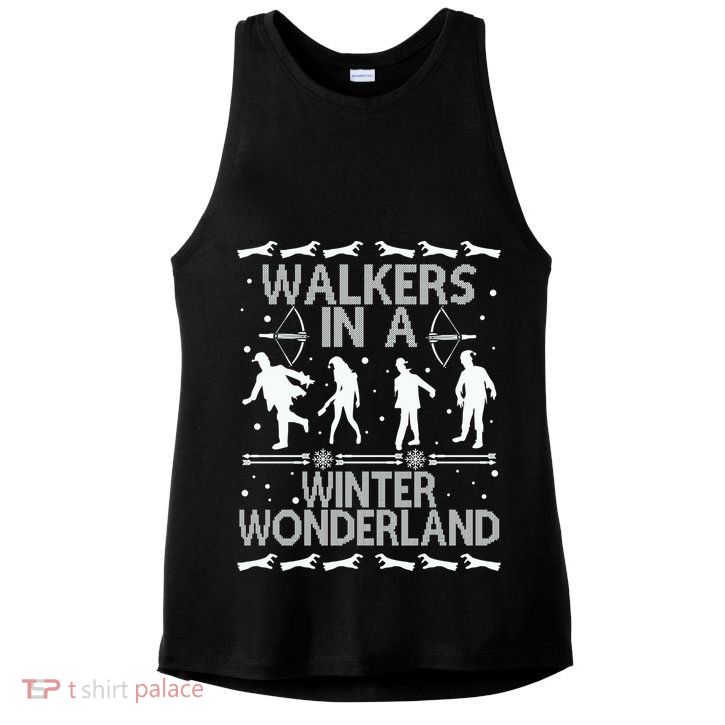 Walkers In A Winter Wonderland Ladies PosiCharge Tri-Blend Wicking Tank