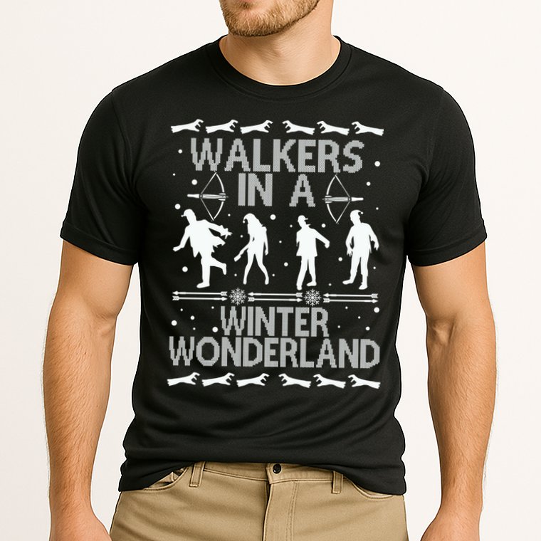Walkers In A Winter Wonderland Performance Shirt