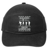 Walkers In A Winter Wonderland 7-Panel Snapback Hat