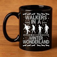 Walkers In A Winter Wonderland 11oz C Handle Ceramic Mug
