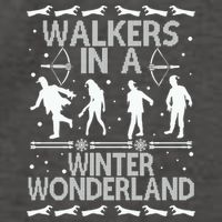 Walkers In A Winter Wonderland Vector Backpack
