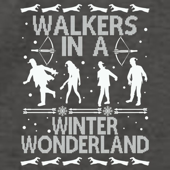Walkers In A Winter Wonderland Vector Backpack