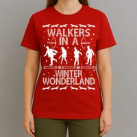 Walkers In A Winter Wonderland T-Shirt