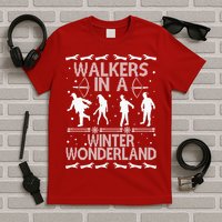 Walkers In A Winter Wonderland T-Shirt