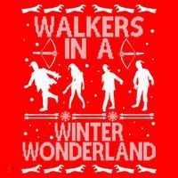 Walkers In A Winter Wonderland Premium T-Shirt