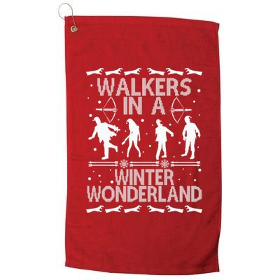 Walkers In A Winter Wonderland Platinum Collection Golf Towel