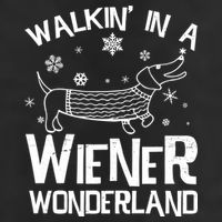 Walking In A Wiener Wonderland Funny Christmas Cool Comfort Performance Bucket Hat