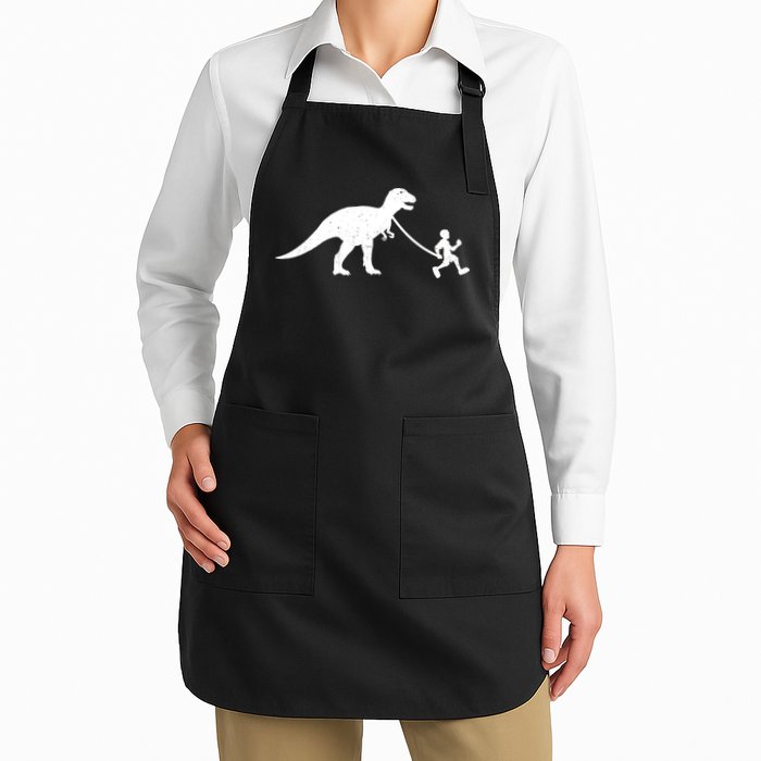 Walking My T-Rex Apron