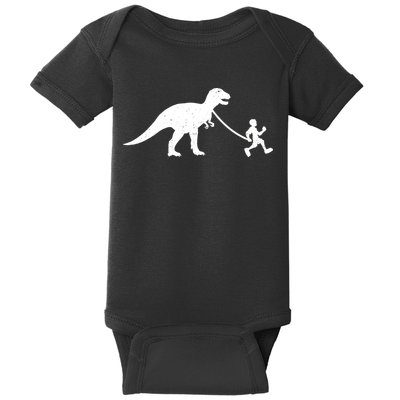 Walking My T-Rex Baby Bodysuit