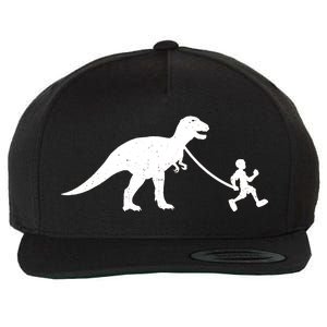 Walking My T-Rex Wool Snapback Cap