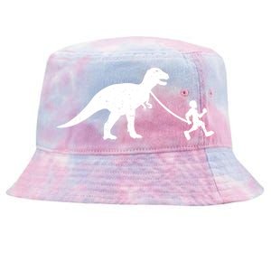 Walking My T-Rex Tie-Dyed Bucket Hat