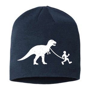 Walking My T-Rex Sustainable Beanie