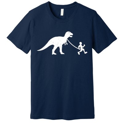 Walking My T-Rex Premium T-Shirt