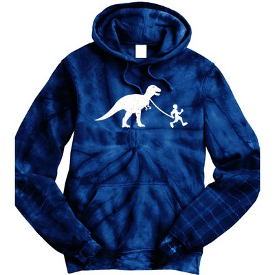 Walking My T-Rex Tie Dye Hoodie