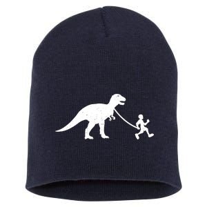 Walking My T-Rex Short Acrylic Beanie