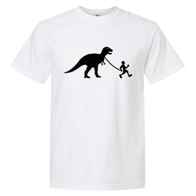 Walking My T-Rex Garment-Dyed Heavyweight T-Shirt