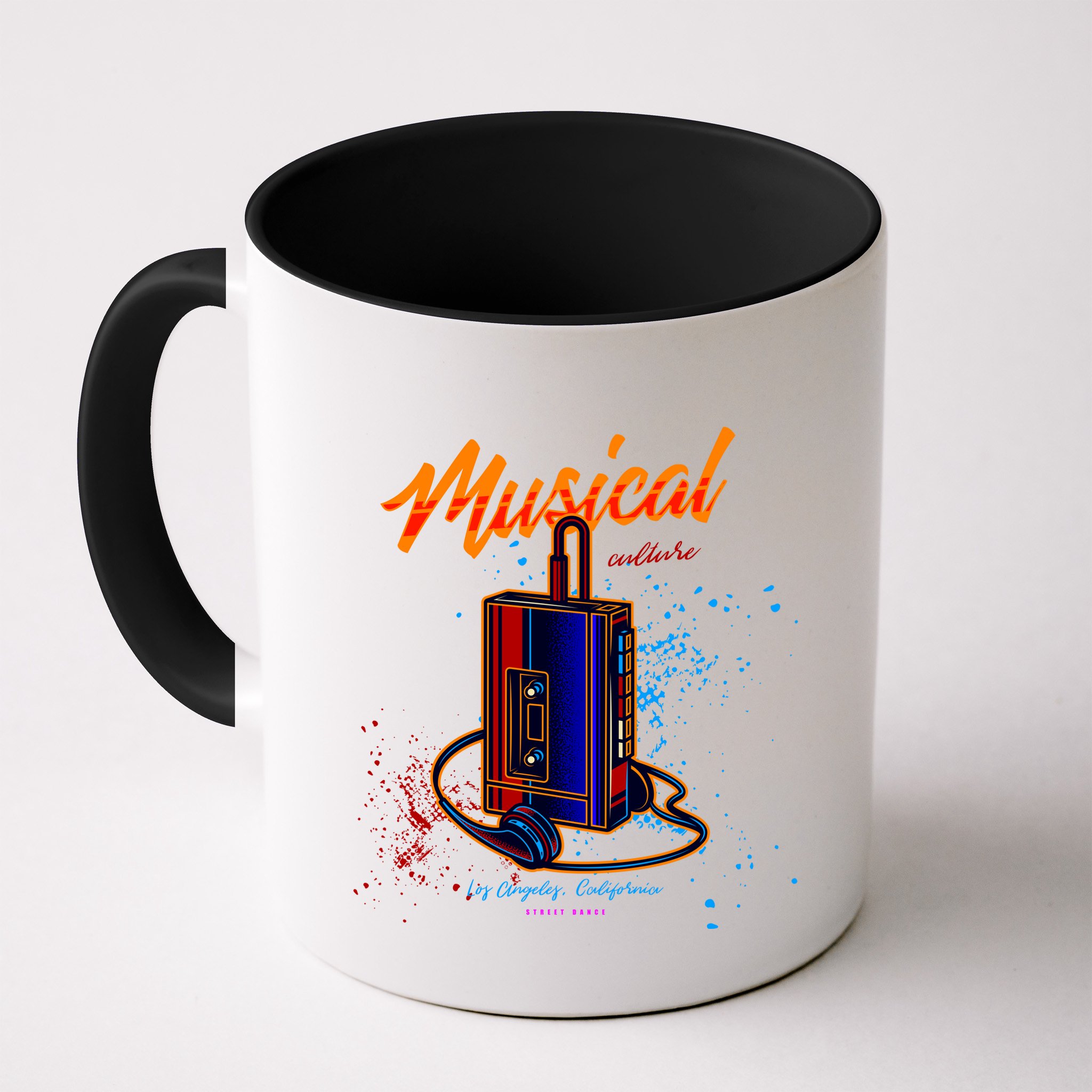 Walkman Los Angeles California Retro Mug