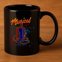 Walkman Los Angeles California Retro 11oz C Handle Ceramic Mug
